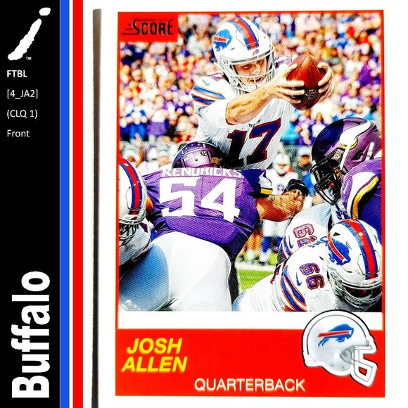 Panini Other - Buffalo Bills (Josh Allen) - FTBL [4_JA2]